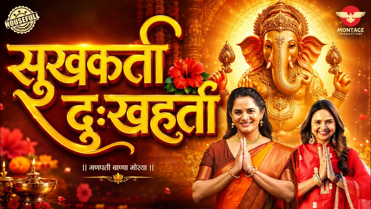 Ganapatichi Aarti | Sukhakarta Dukhaharta | Ft. Bhagyashree Mote & Apurva Gore