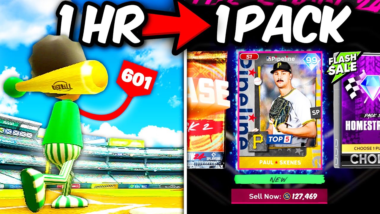Hit A Wii Homerun, Open A Pack!