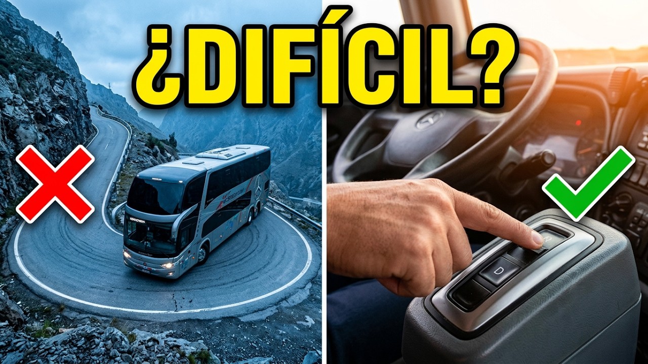 Es Difícil manejar un Autobus?,🤔🚎 Una Caja Automátizada es Difícil?