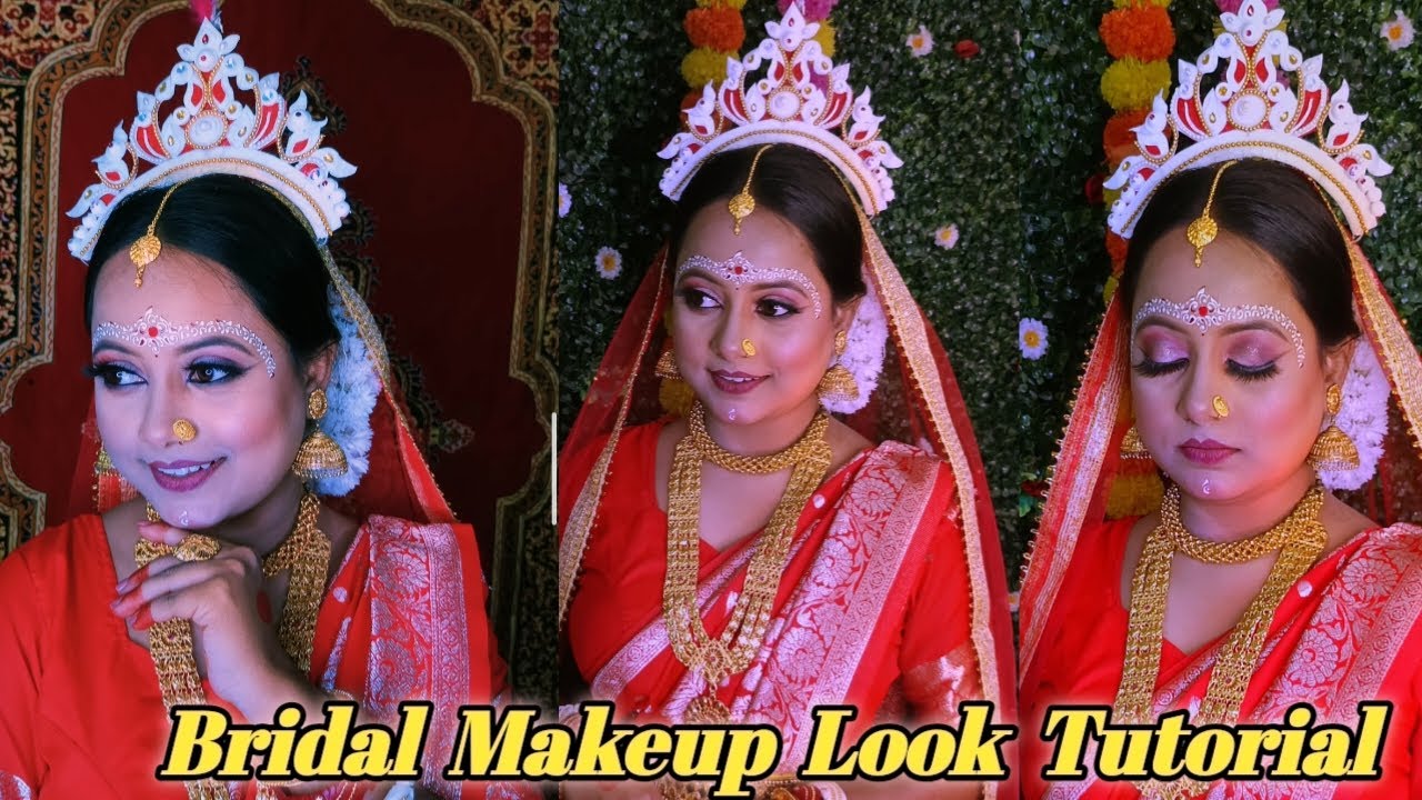 Bridal Makeup Look Tutorial || Step By Step Full Tutorial 