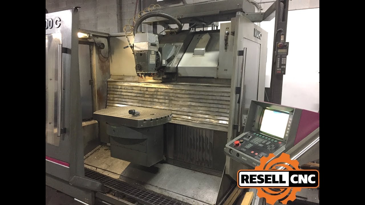 1993 Deckel Maho MH-800C CNC Vertical Machining Center