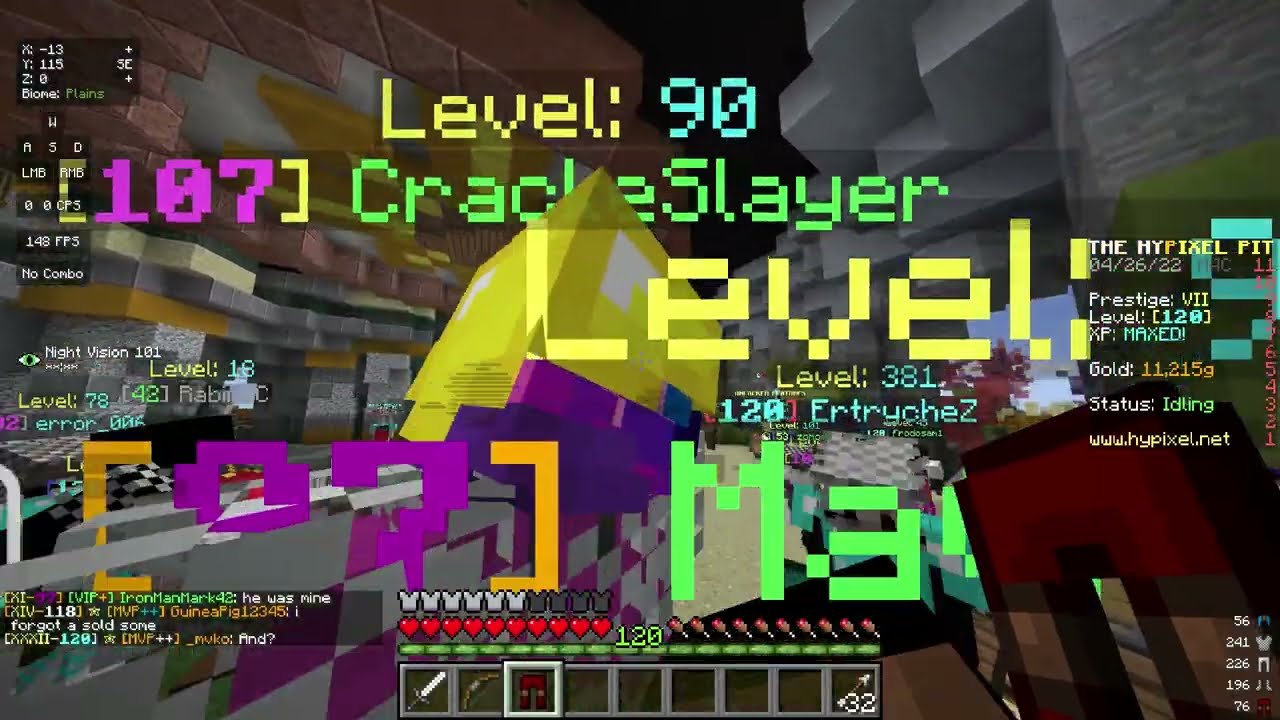 my BEST HYPIXEL PIT ENCHANTING LUCK (crazy T2 RARE)
