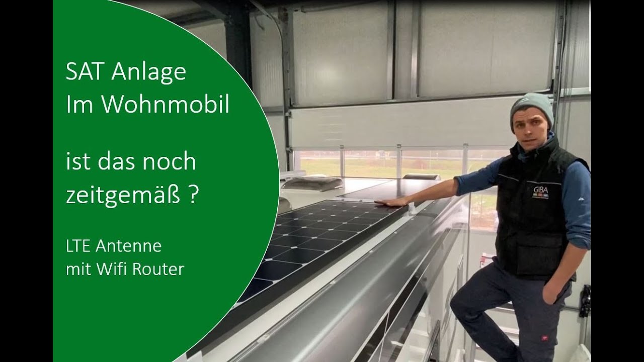 SAT Anlage im neuen Wohnmobil - ist das noch zeitgemäß? - Laika Kreos 3008 - LTE Antenne Wifi Router