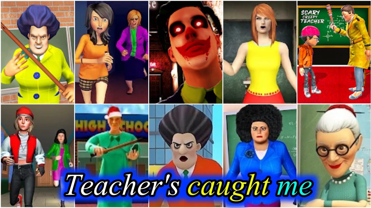 Caught Battle #36 - Scary Teacher's Caught me