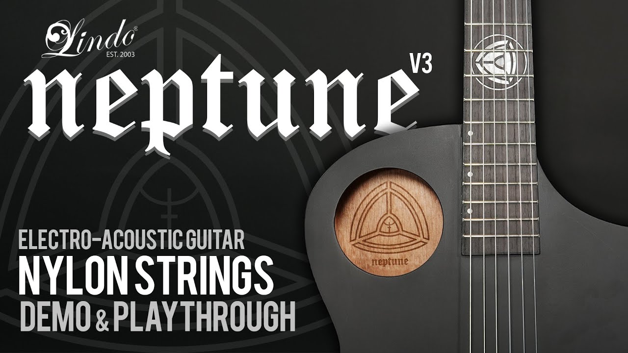 Lindo Neptune V3 Nylon Electro Acoustic Guitar | Demo