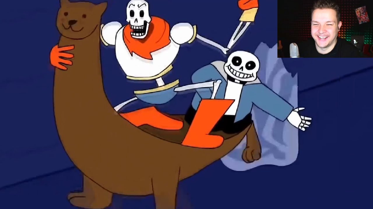 САНС И ПАПИРУС УКУРИЛИСЬ | Undertale (Андертейл) | Реакция