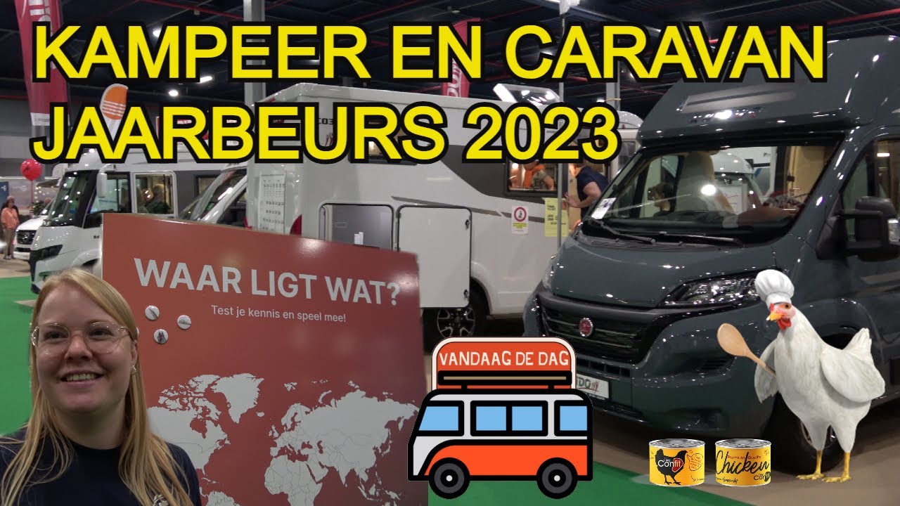 Bezoek aan de Kampeer en Caravan Jaarbeurs in Utrecht