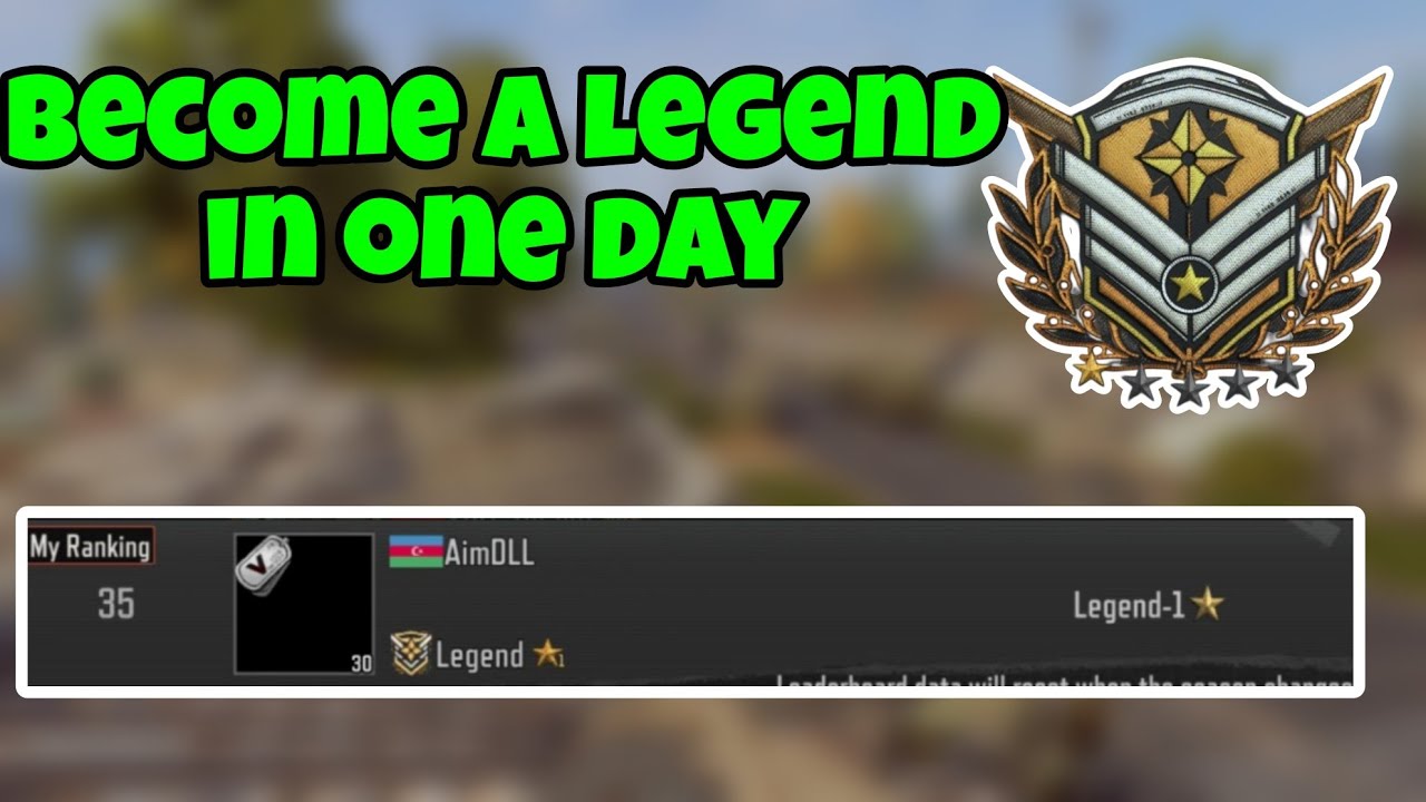 How Become Legend In S9 | Arena Breakout