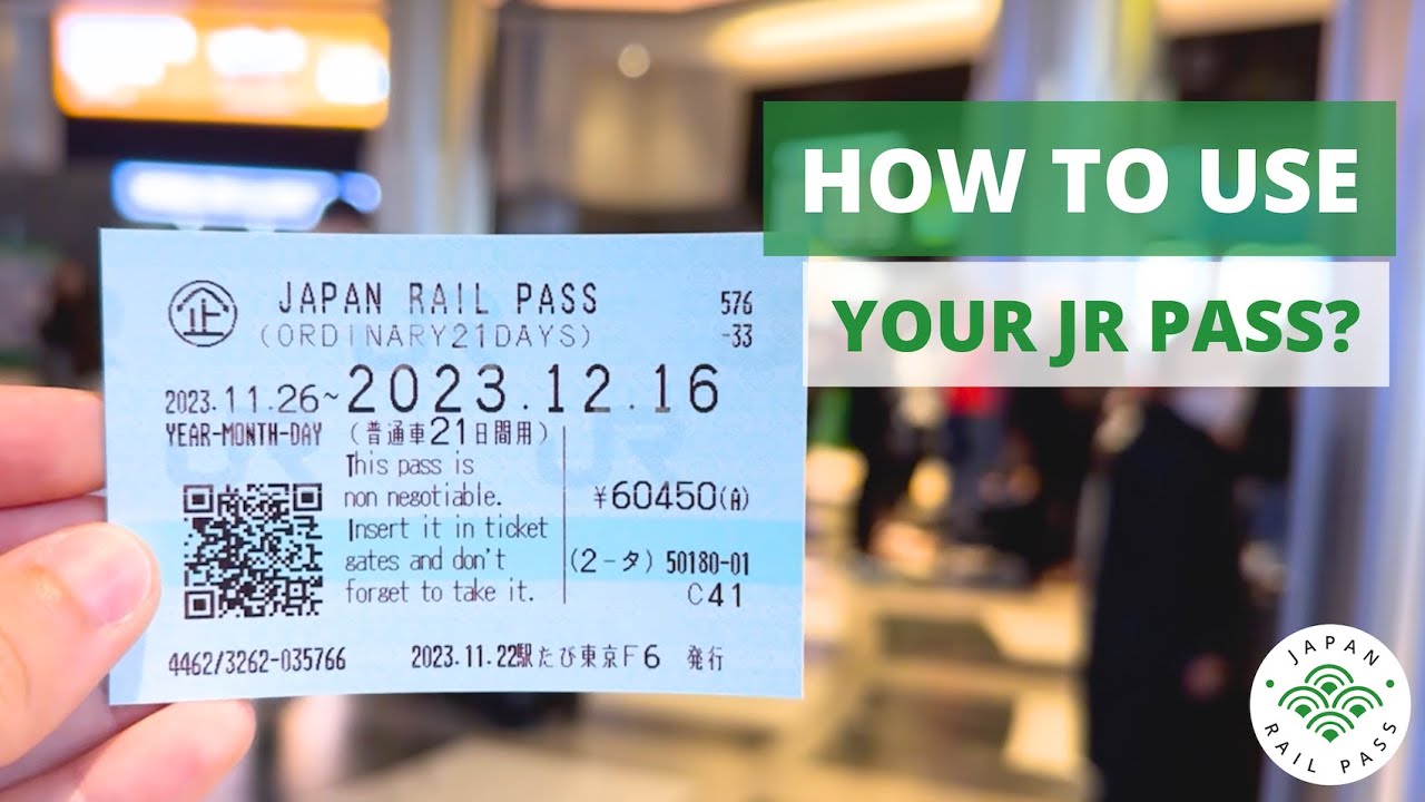 How to use the Japan Rail Pass