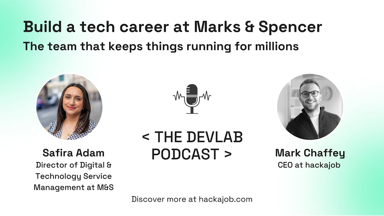 Build a tech career at M&S | The team that keeps things running for millions
