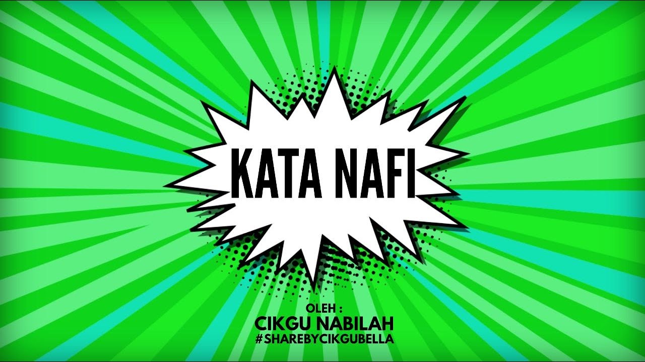 KATA NAFI