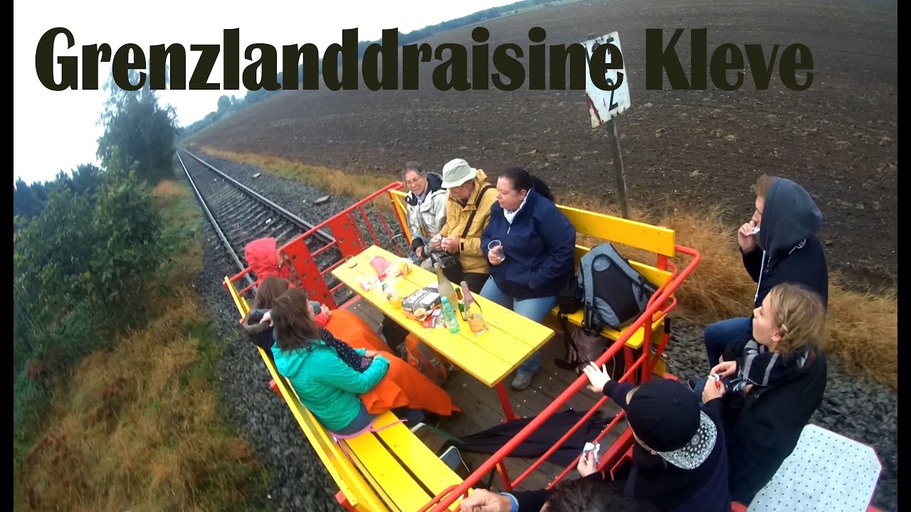 Grenzland Draisine Kleve in 4K