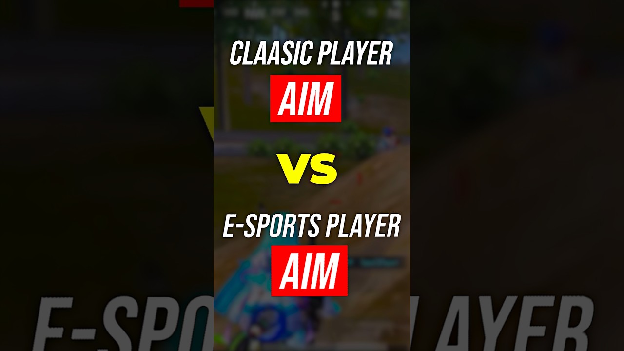 Classic Player Aim Vs E-Sports Player Aim | BGMI All New Basic & Advance SETTINGS/CONTROLS |