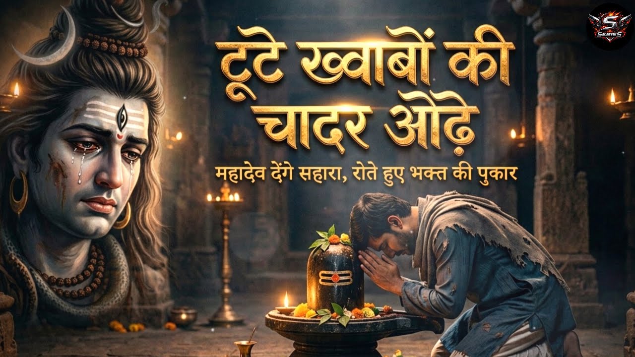 टूटे ख्वाबों की🙏 चादर | Heart 💔Touching Shiv Bhajan 2026 | Bholenath😭 Sad Song | Powered By S Serise