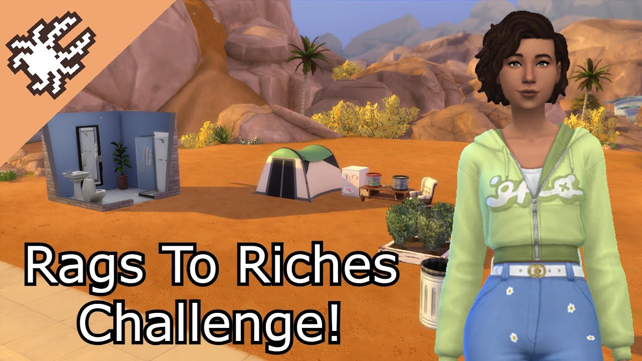 ASMR - Starting A Rags To Riches Challenge! - The Sims 4 - Soft Whispering, Keyboard & Mouse Sounds