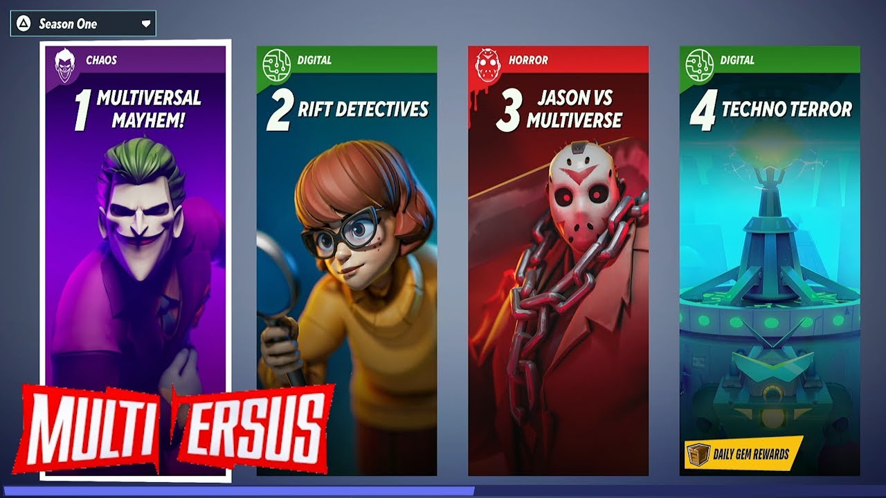 Multiversus - ALL Main Story Rifts Gameplay