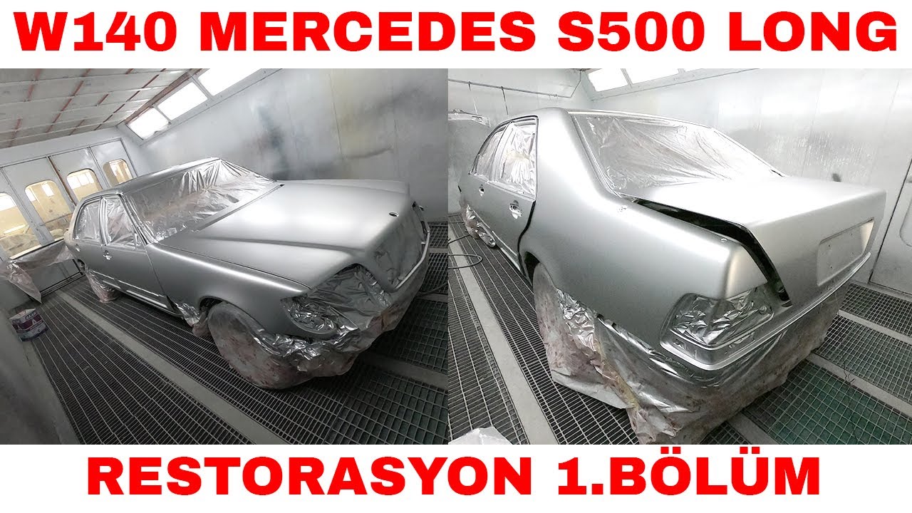 MERCEDES W140 S500 LONG ''Restorasyon'' 1.Bölüm