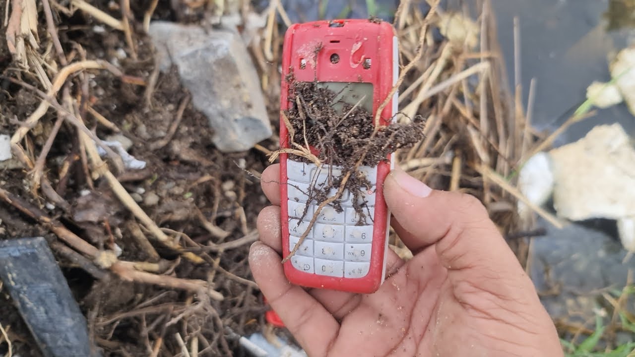 Found Broken Phone in Garbage Dumps!! restore nokia 1112