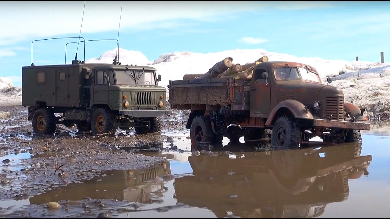 MUD ✮ RUNNER - a SPiNTiRES PARODY (PART 2) MUDDY TOW JOB | RC ADVENTURES