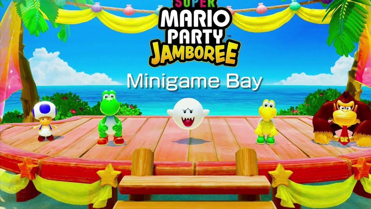 Super Mario Party Jamboree - Minigame Bay (music arrangement)