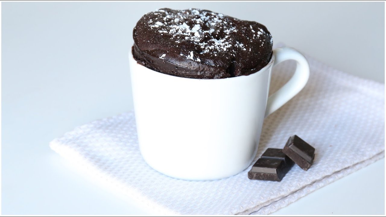 MUGCAKE CHOCOLAT COULANT | ENJOYCOOKING
