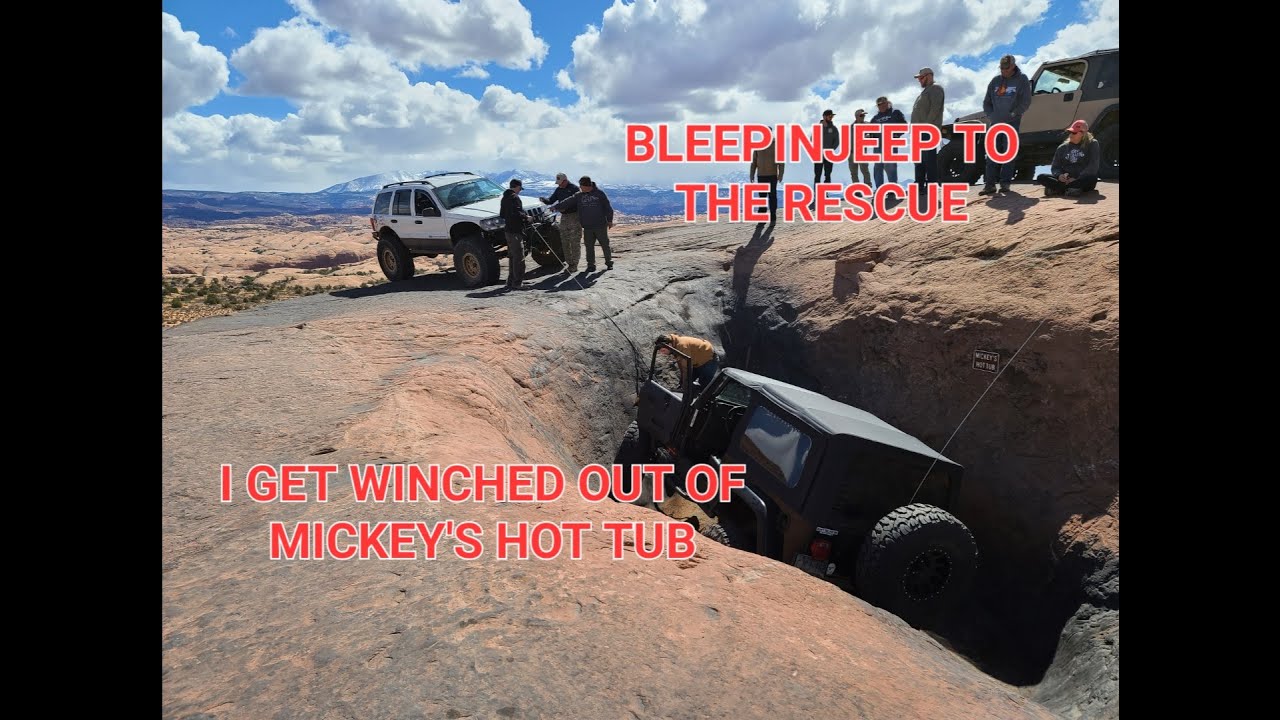 HELLS REVENGE PT 2 MICKEY'S HOT TUB AND THE ESCALATOR EASTER JEEP SAFARI 2023 VOLKSWAGEN SWAPPED LJ