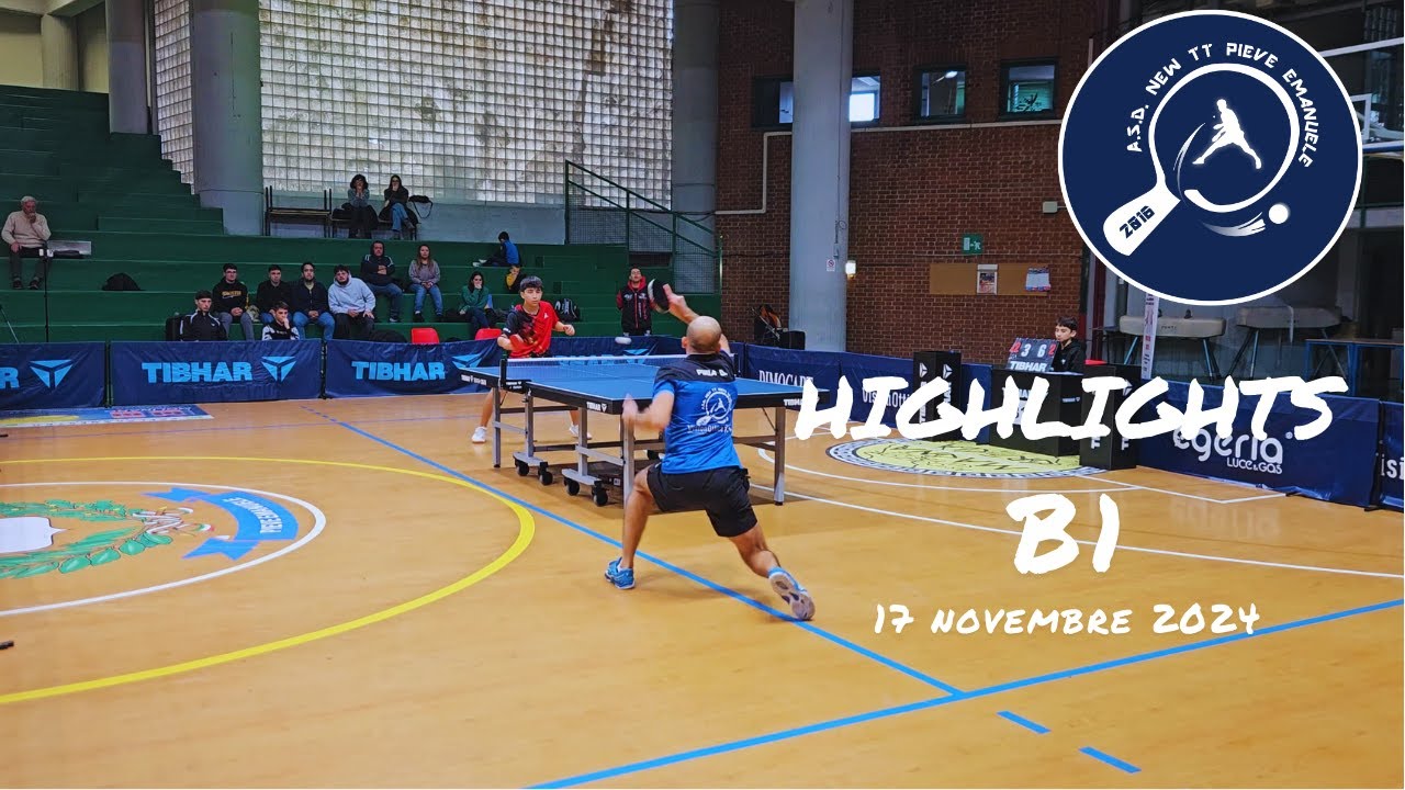 B1 Highlights 24/25 ASD New TT Pieve Emanuele vs TT Silver Lining - 17/11/24