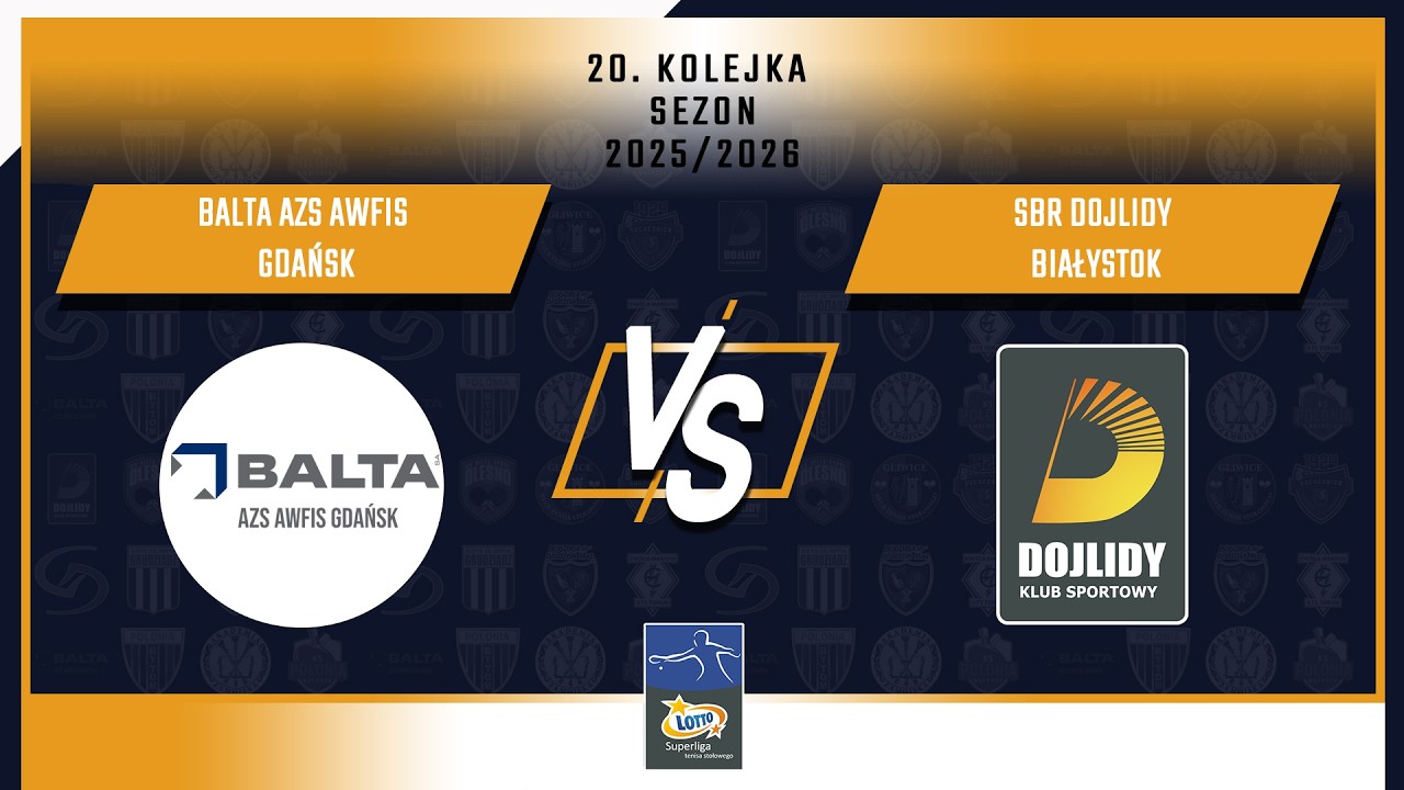 20. Kolejka LOTTO Superligi - Balta AZS AWFiS Gdańsk vs SBR Dojlidy Białystok