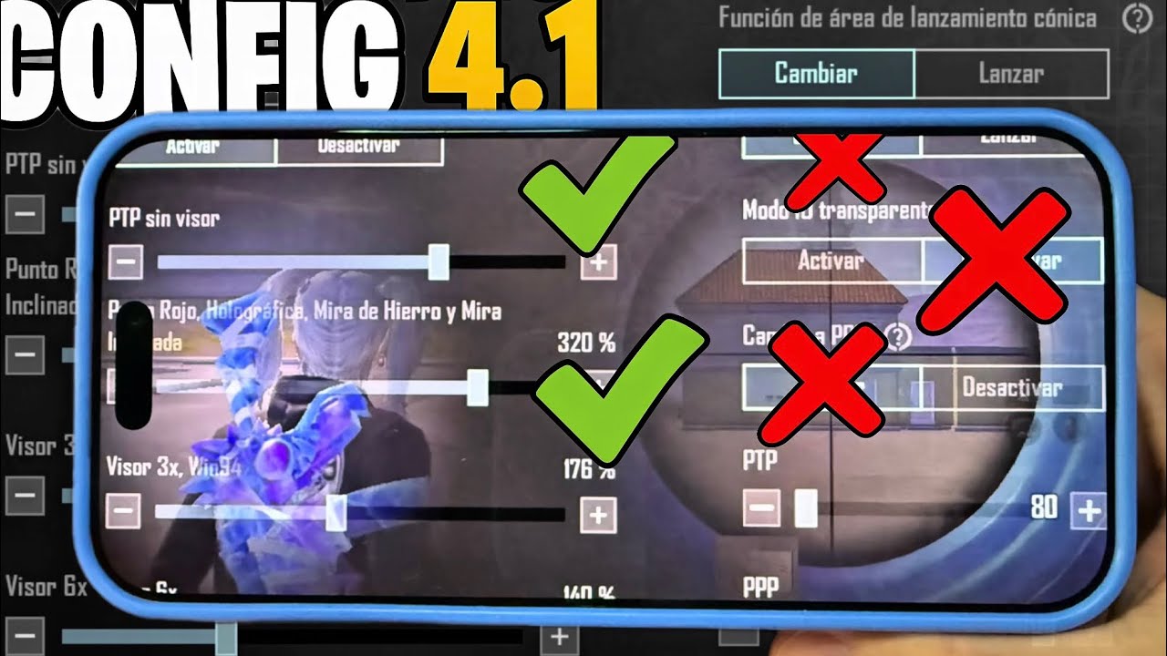 LA MEJOR Sensibilidad y Ajustes para MEJORAR recoil y headshots en PUBG MOBILE 2026