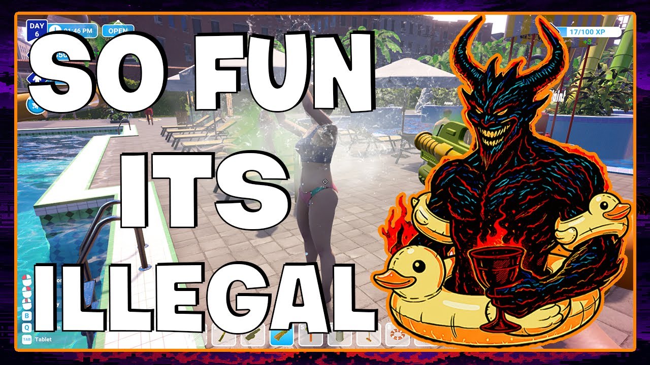 We Accidentally Turned Our Water Park Into a Death Trap | Waterpark Simulator