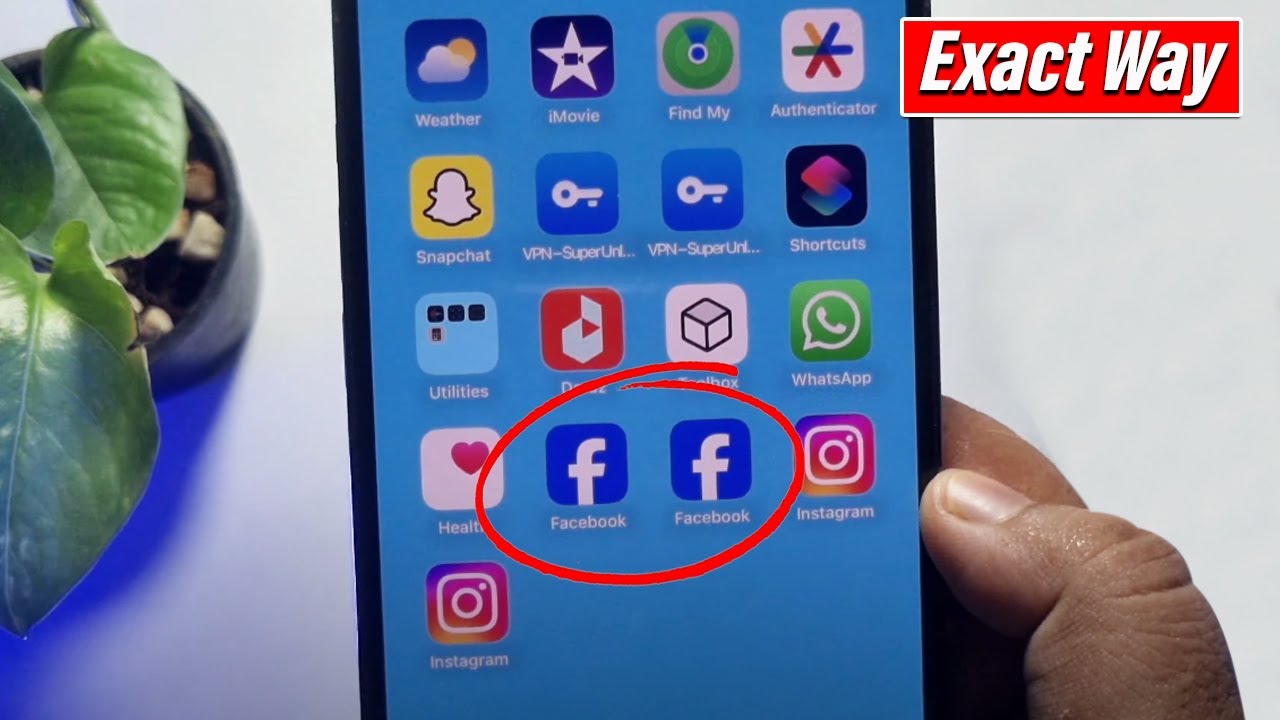 Как использовать два приложения Facebook на iPhone &mdash; полное руководство | Создание двух приложени...