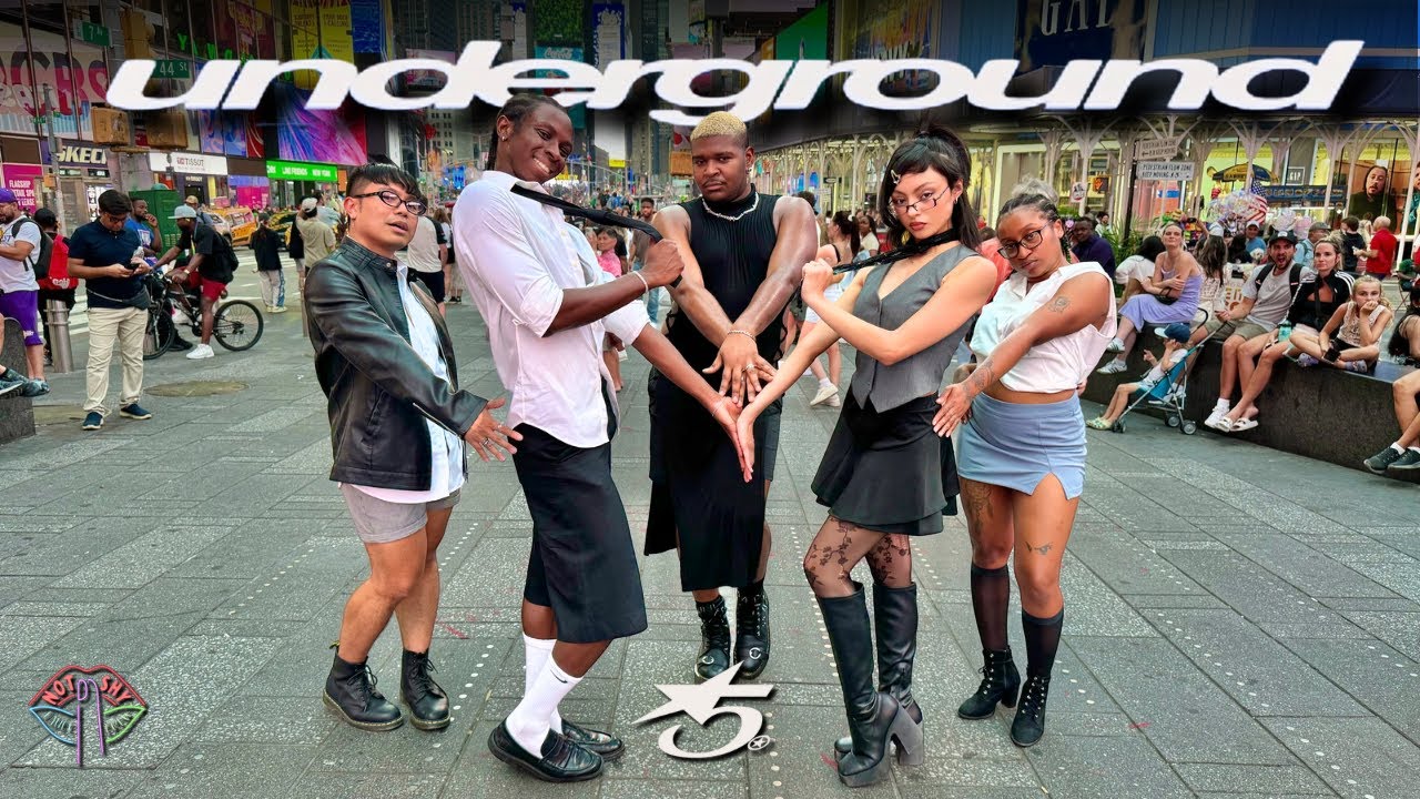 [JPOP IN PUBLIC NYC] F5VE (ファイビー) - UNDERGROUND Dance Cover by Not Shy Dance Crew