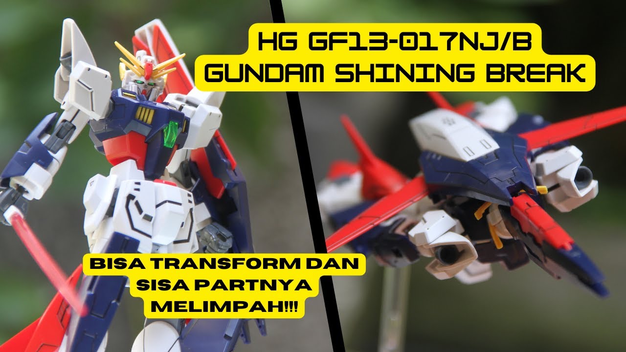 Sisa part dari kit ini buanyaakk banget !!! | Review HG Shining Break