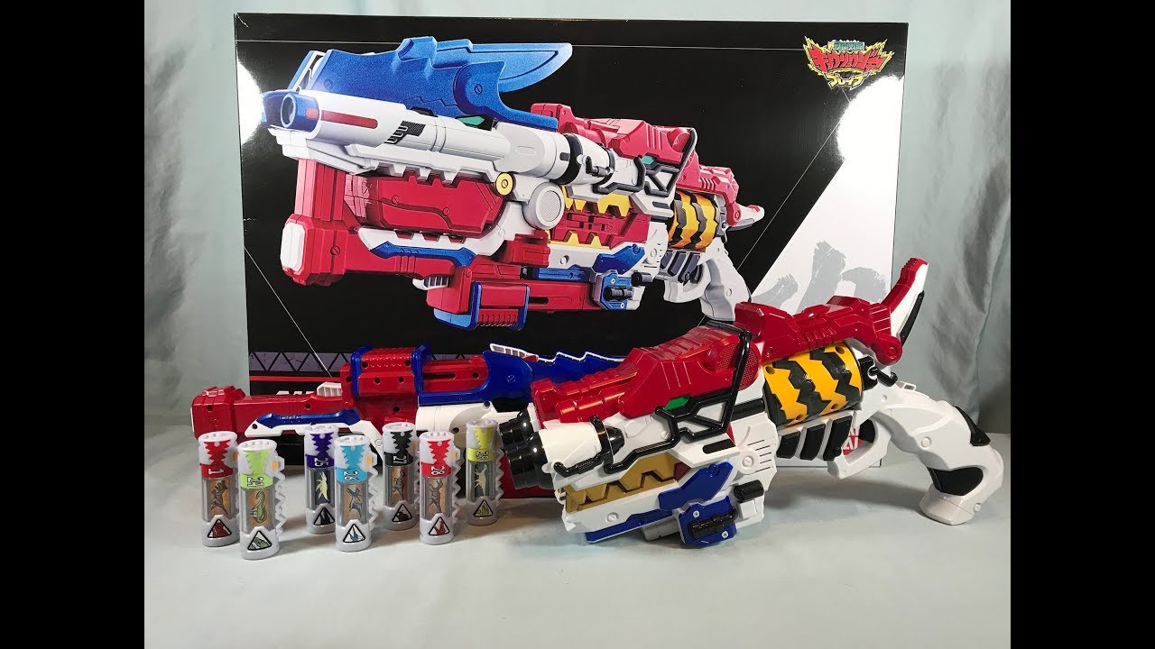 Zyuden Sentai Kyoryuger Brave Gabugaburivolver & Gabugaburicalibur Set Review