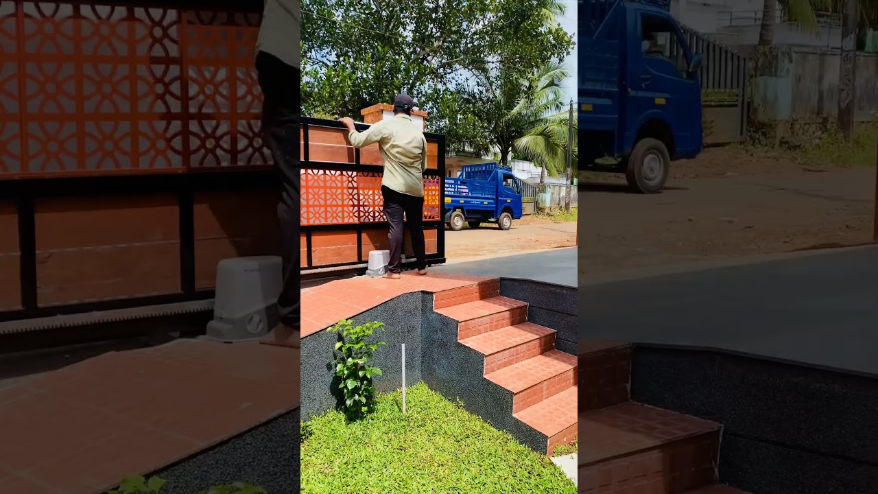 Cantilever Sliding Gate #cantilever #shorts #gate