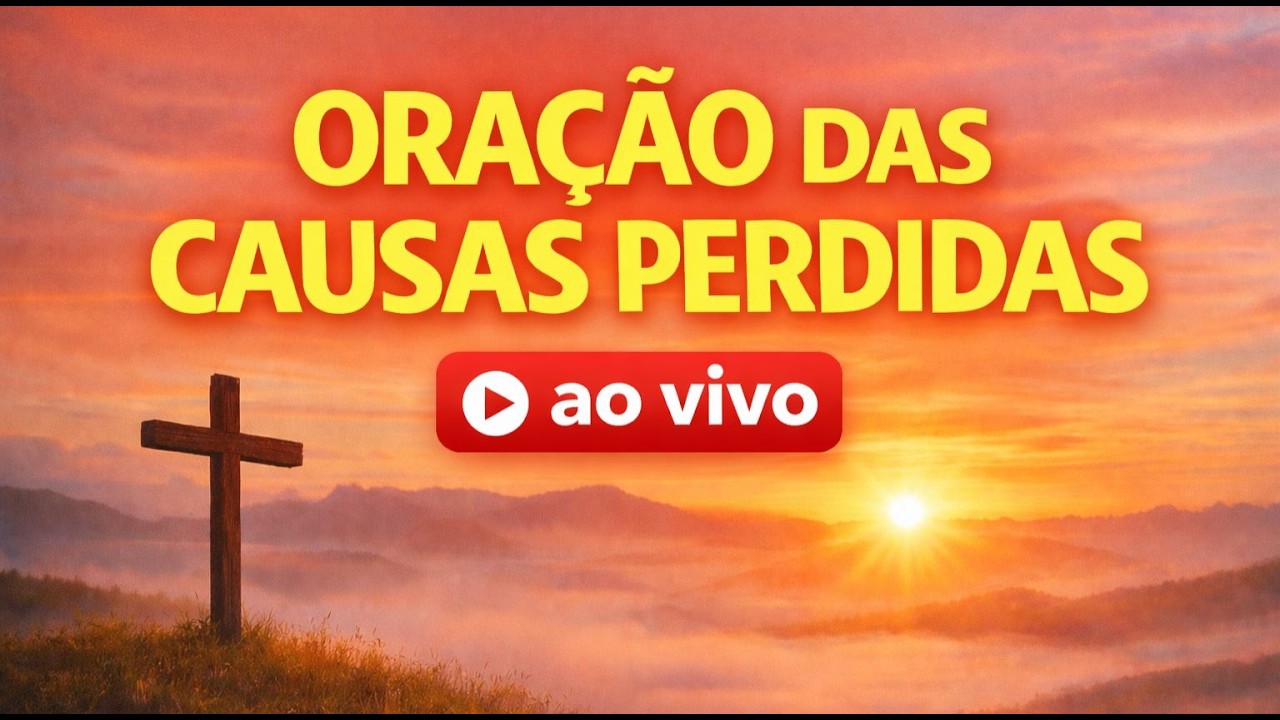 ORAÇÃO DAS CAUSAS PERDIDAS, ENTREGUE SUAS DORES A DEUS E DESCANSE🙏
