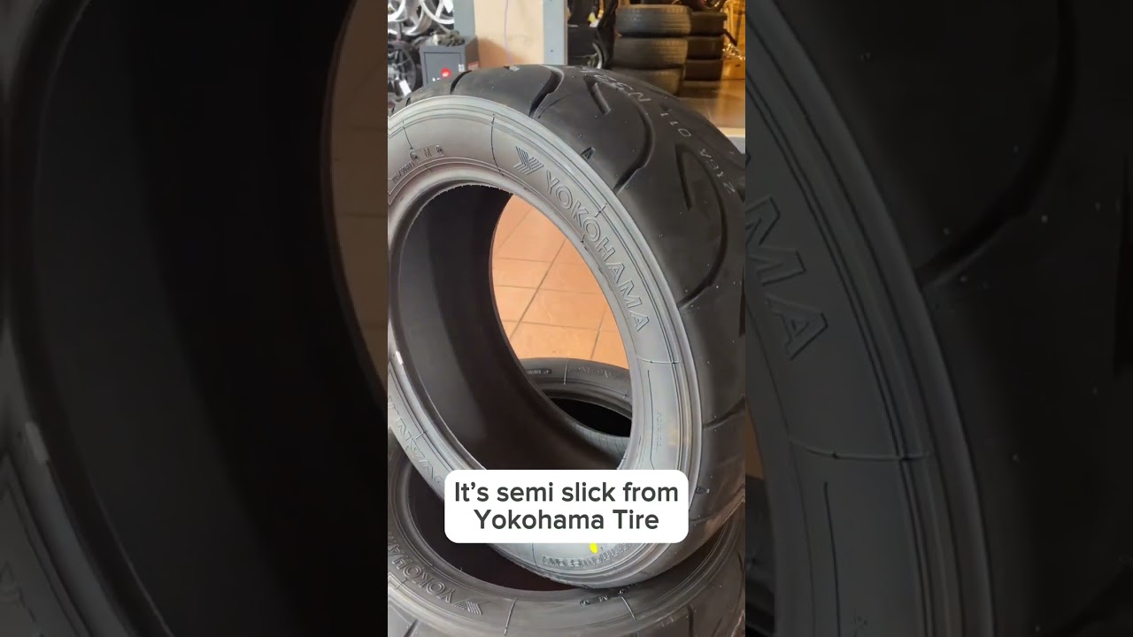 If you think this is a used tire, you&rsquo;re totally wrong #ecowheels #yokohamatire #semislick