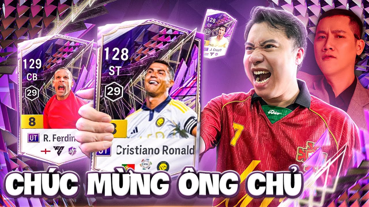 Vodka Quang | Anh Ba sẽ mặt đỏ tức giận khi thấy Quang mở cho Vũ Đóm cực đỏ Ronaldo UT +8