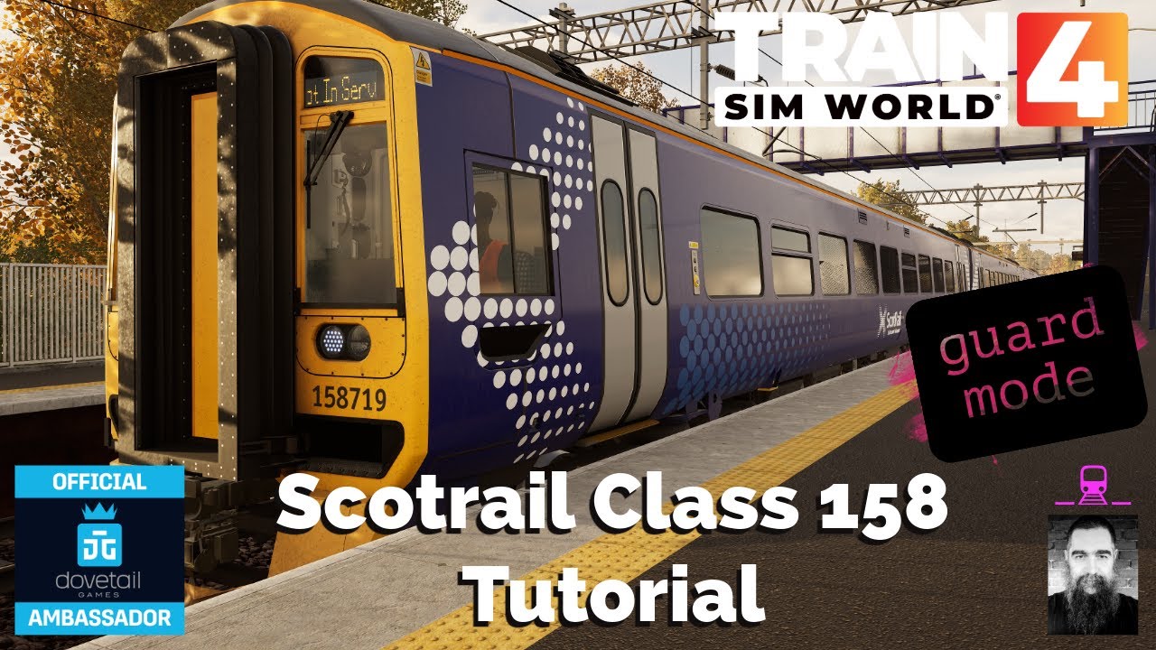 TSW Scotrail Class 158 Tutorial -  How To Drive