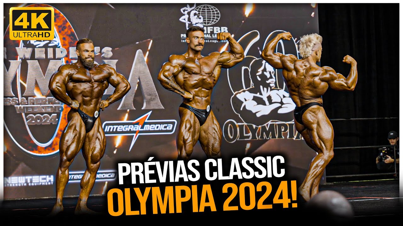 PRÉVIAS CLASSIC PHYSIQUE OLYMPIA 2024! | *confrontos em 4k*