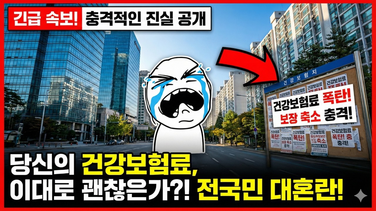 당신의 건강보험료 이대로 괜찮은가?! 전국민 대혼란!
