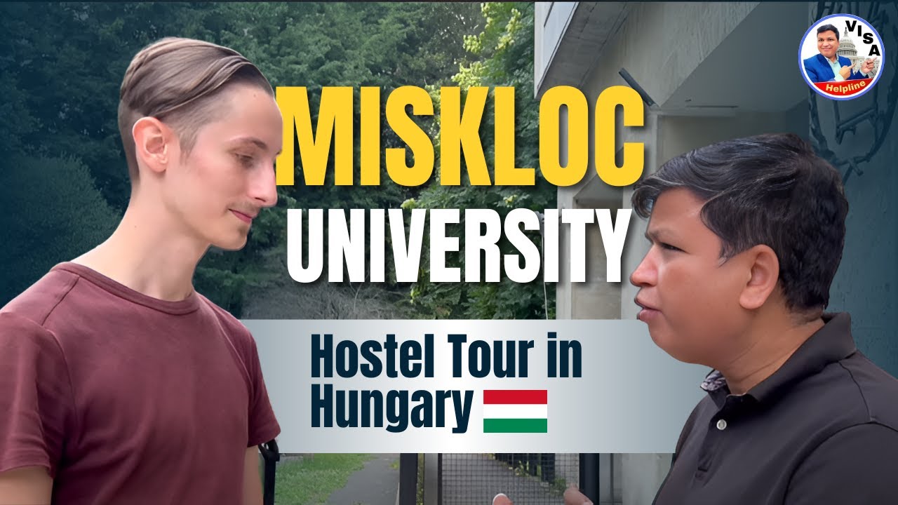 University Hostel Tour in Hungary | Miskolc University | Chandra Shekher Visa