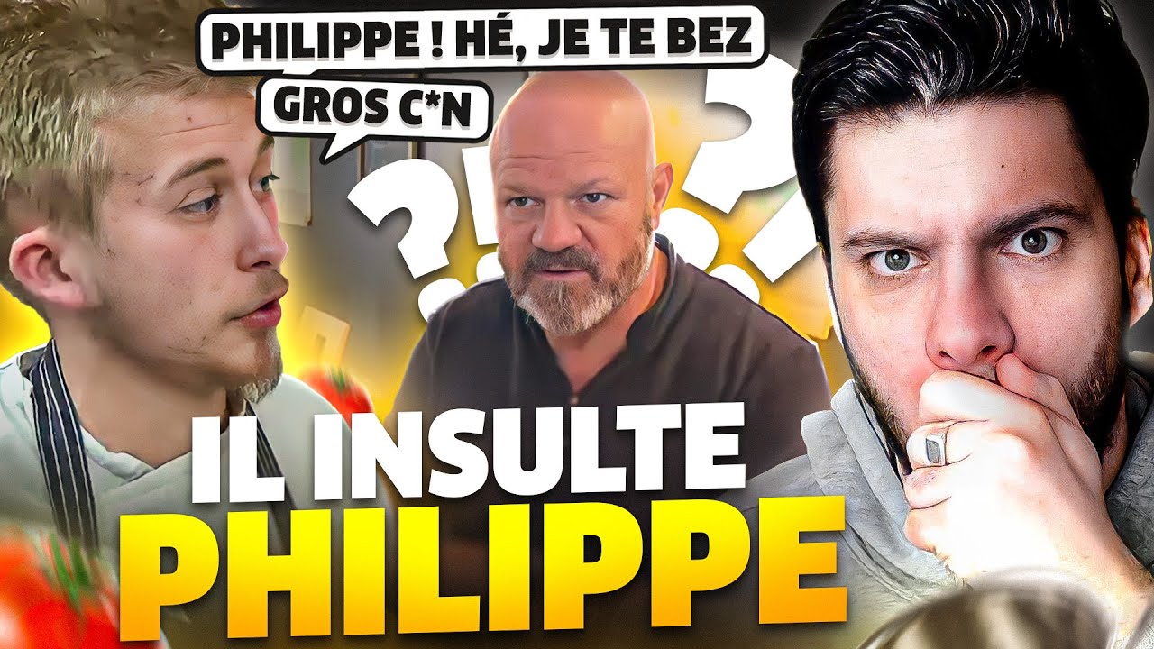 LE CUISINIER INSULTE PHILIPPE ETCHEBEST EN PLEINE ÉMISSION ! (Il est malade ce mec mdrr)