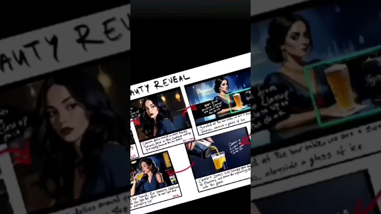 How to Make STORYBOARD for film w/ no drawing skills just using FREE AI TOOLS 🔥 #storyboarding