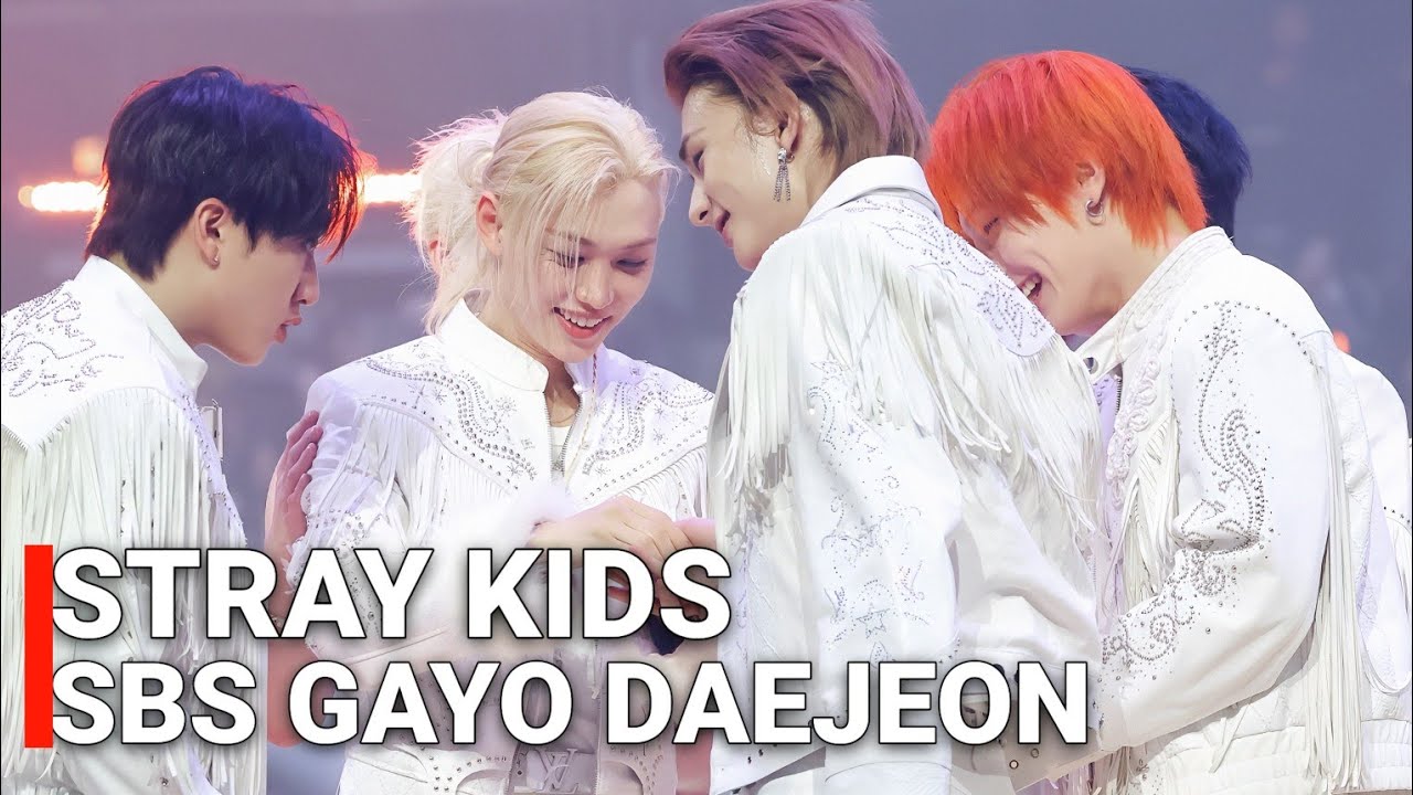 Полное видео с фанкама Stray Kids на SBS Gayo Daejeon 2025 и взаимодействие SKZ с айдолами.