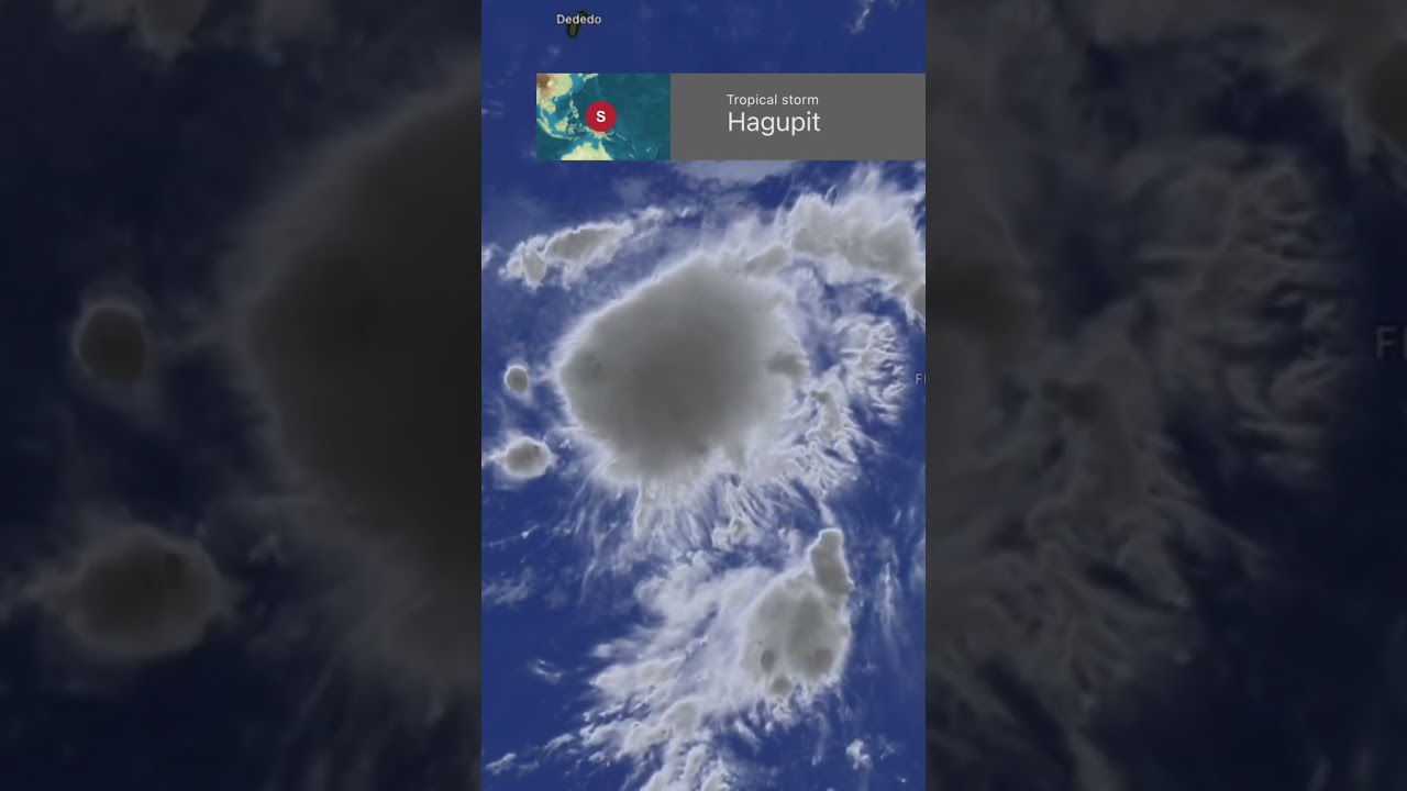 🌀 Tropical Storm Hagupit Moving over the Western Pacific