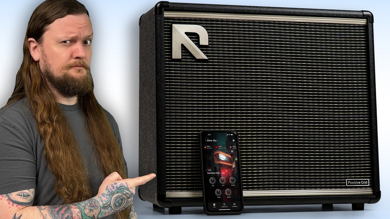 Positive Grid's new guitar amp is (𝐀)bsolutely (𝐈)nsane..
