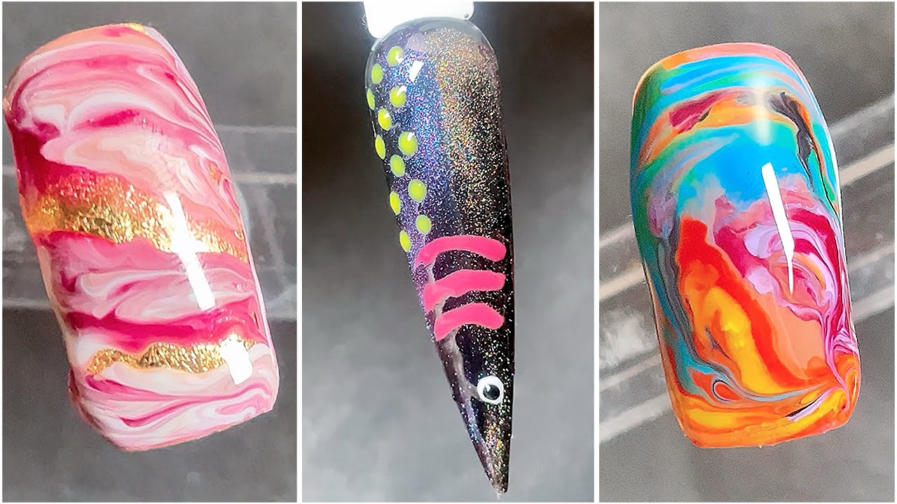 Easy Nail Art | Nail Art at Home 🏠 | Easy Nail Art for Beginners | Gel Nail Art #nails #nailart