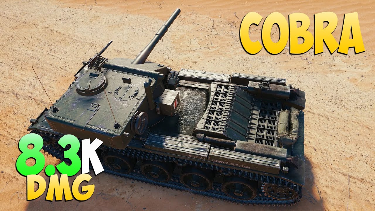 Cobra - 6 Kills 8.3K DMG - Обидный промах! - Мир Танков