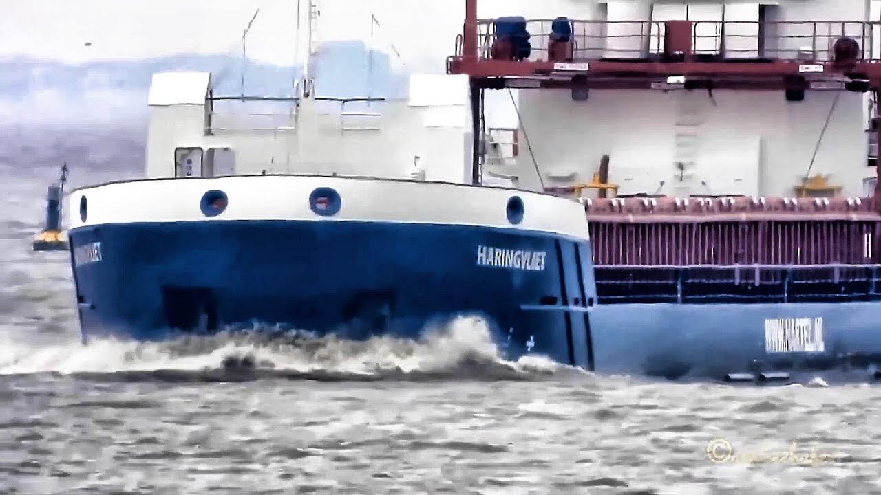 KüMo HARINGVLIET Frachtschiff PCRN IMO 9625229 coaster cargo seaship Ems Emden Dollart BJ 2012
